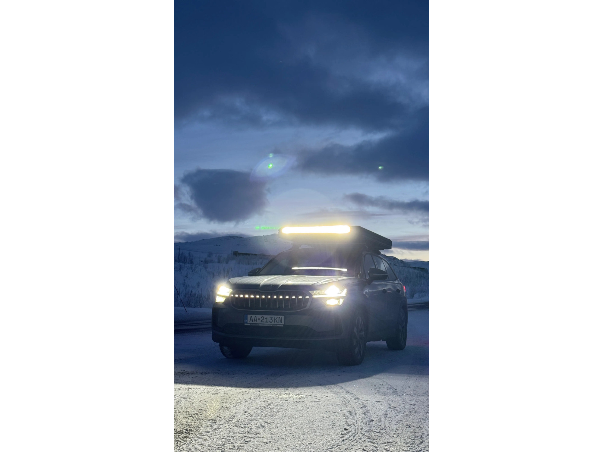 SNAILER® – Belka LED 100 cm / 594 W do namiotu dachowego