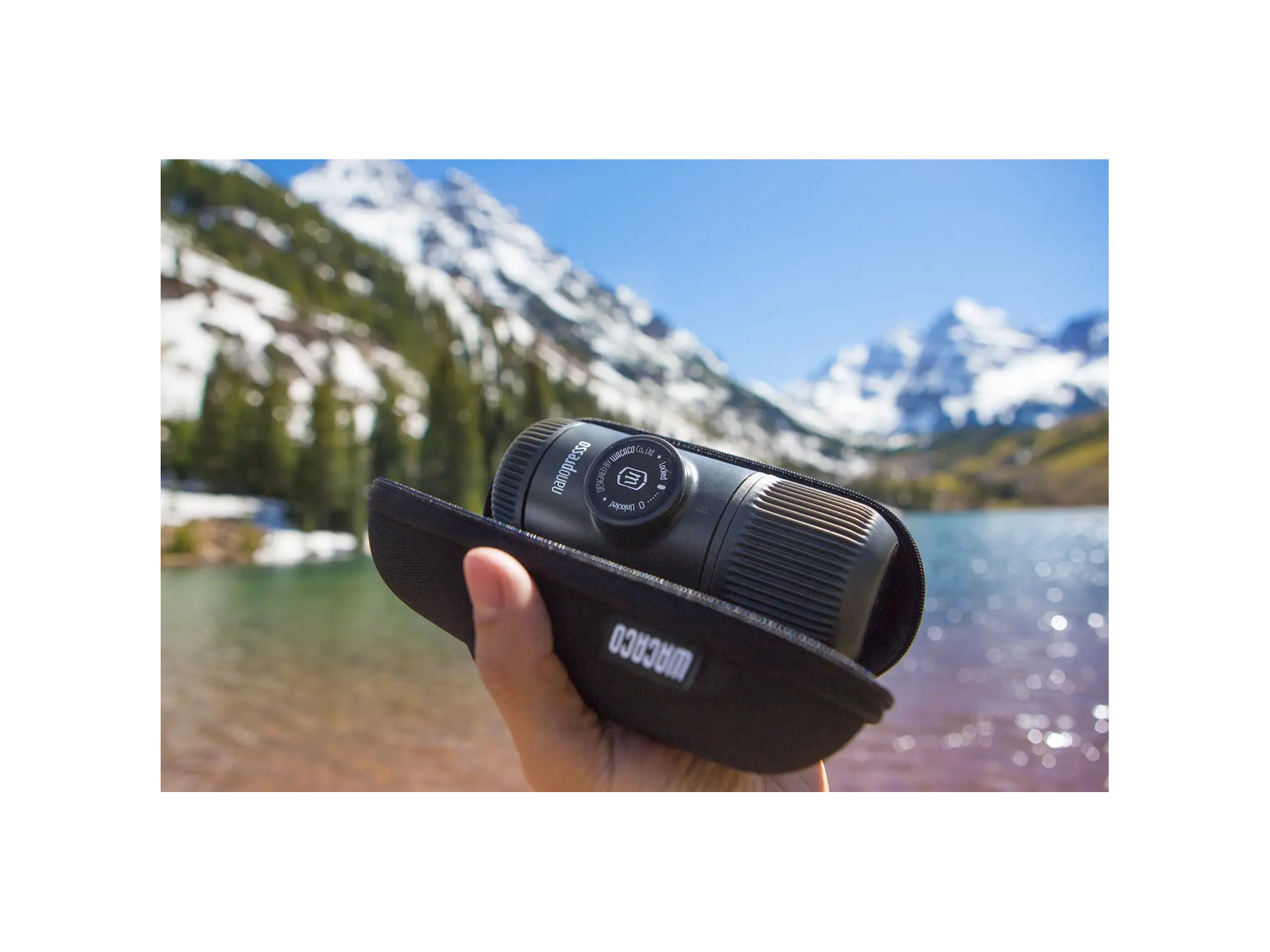 Wacaco Nanopresso + twarde etui | Ręczny ekspres do espresso | SNAILER