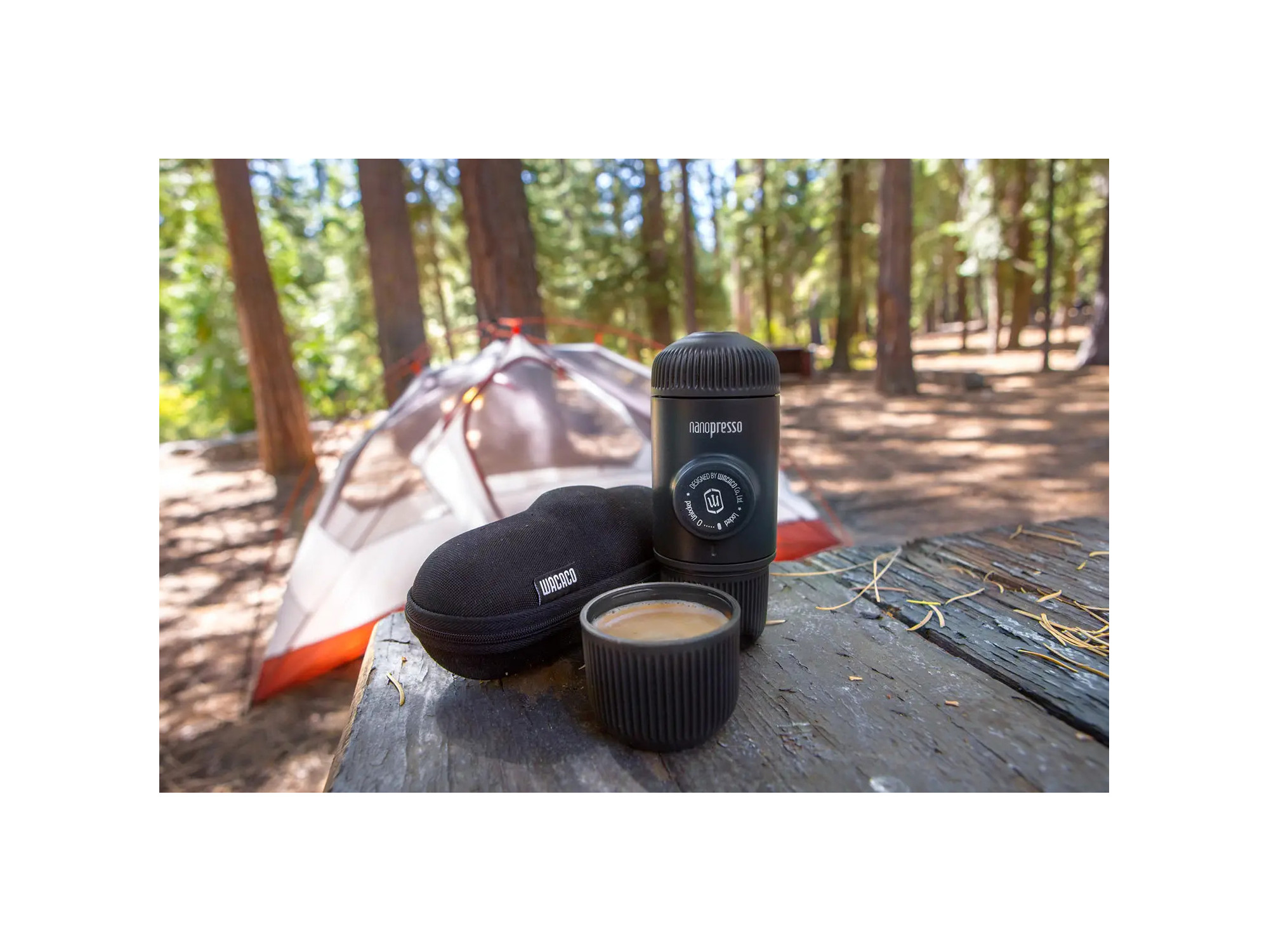 Wacaco Nanopresso + twarde etui | Ręczny ekspres do espresso | SNAILER