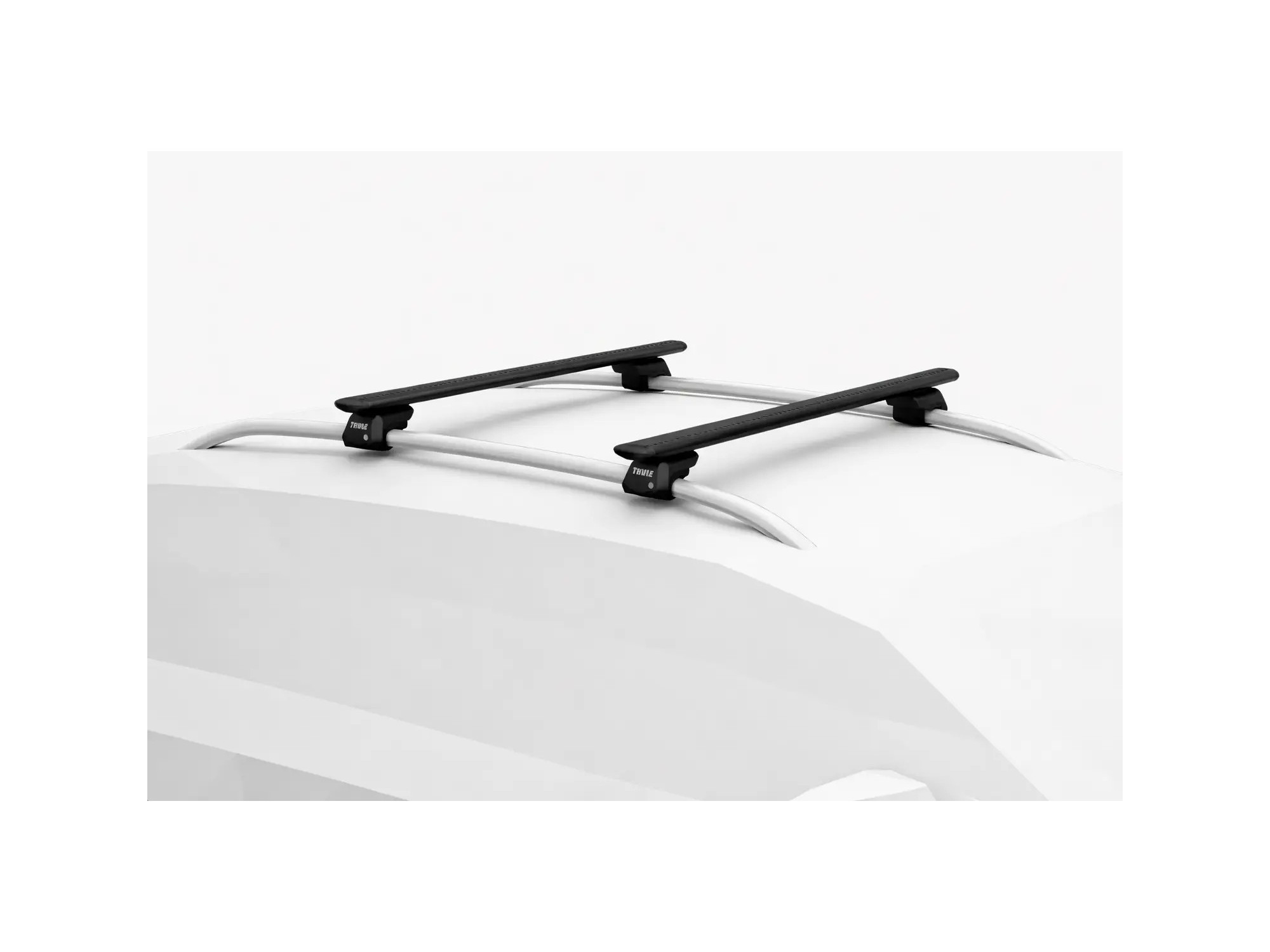 Thule WingBar Evo do podwyższonych relingów Srebrne | SNAILER®