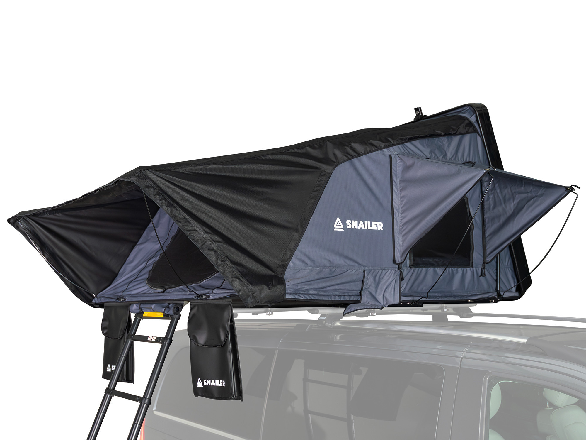 SNAILER® Abis MAX - namiot dachowy w twardej obudowie dla rodzin