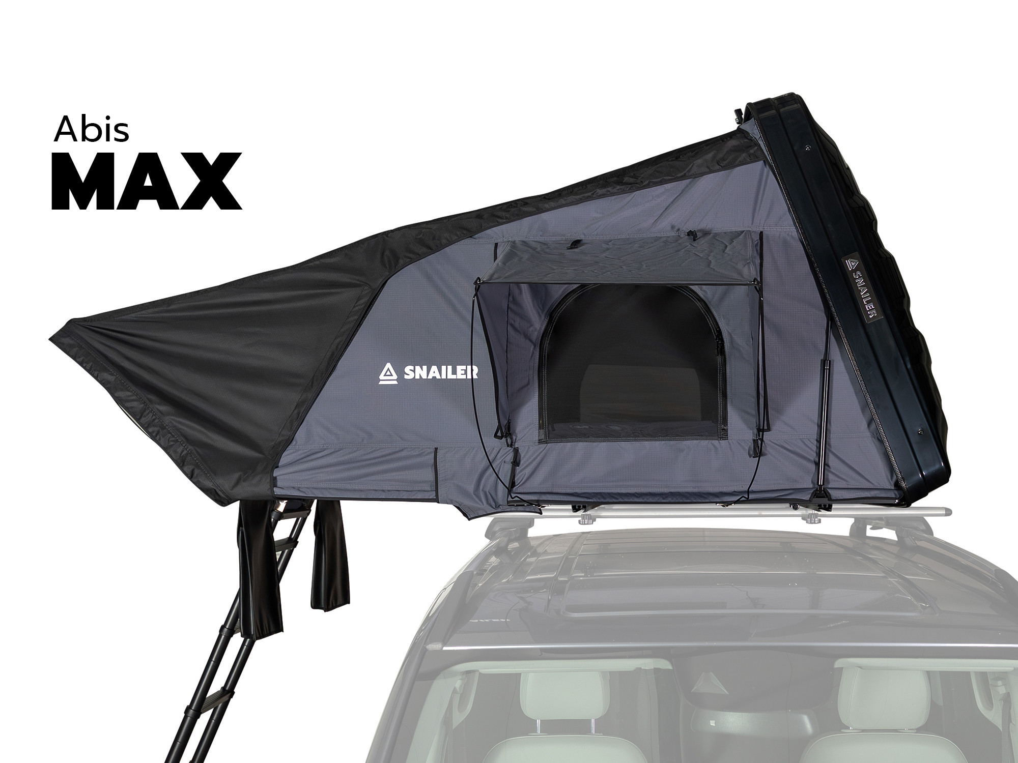 SNAILER® Abis MAX - namiot dachowy w twardej obudowie dla rodzin