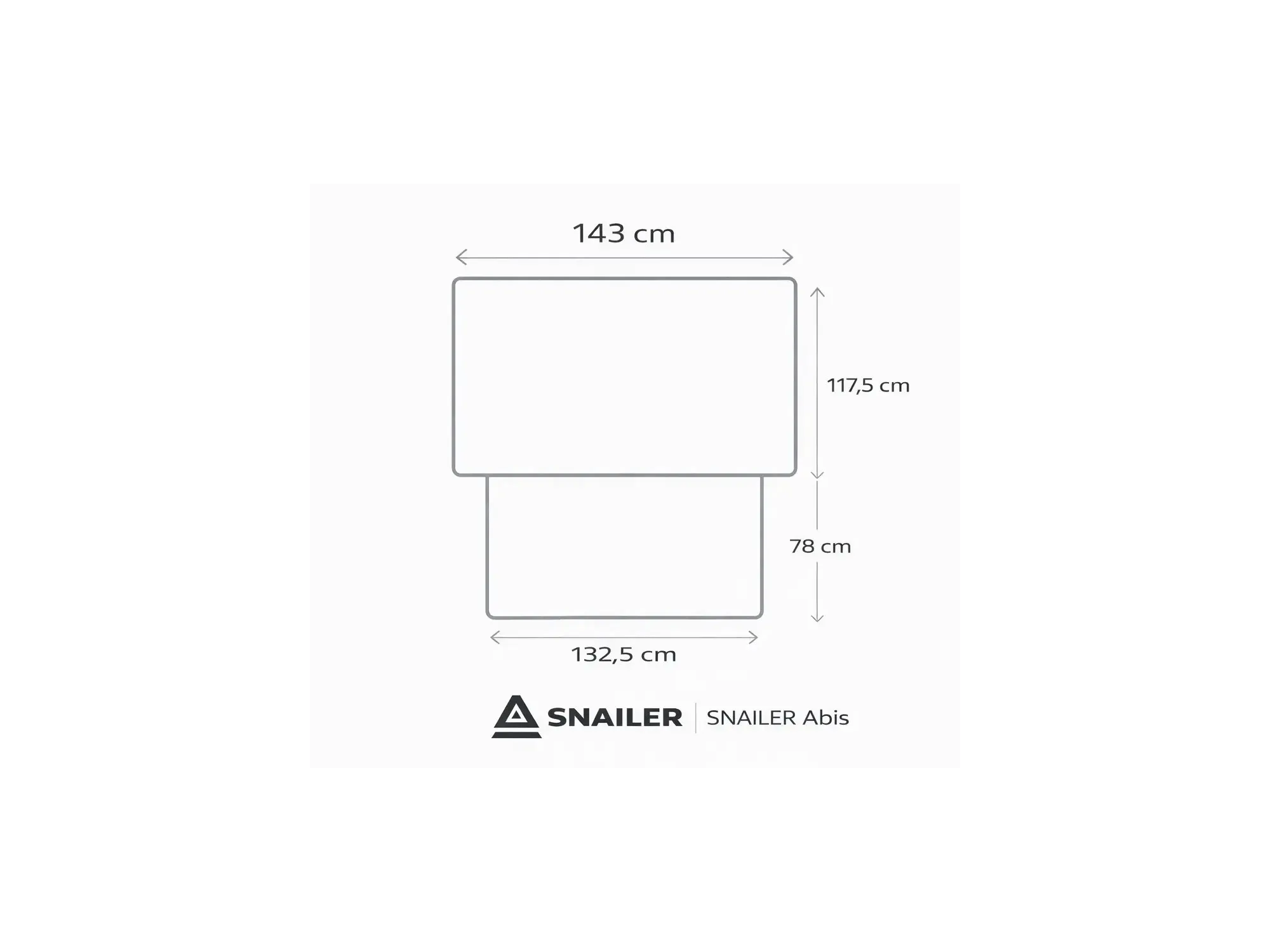 SNAILER® Materac do namiotu dachowego Abis